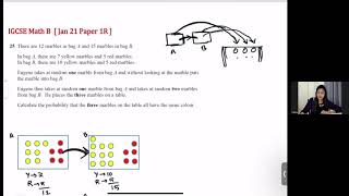 Probability [JAN 21 P1 R  Math B]