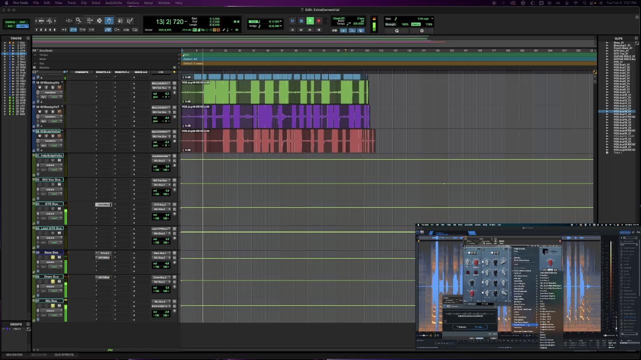 One Frequency United - Extracelestial Mixing Session