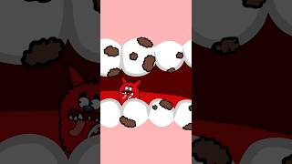 Hacky Smacky Toothbrush Song - #shorts #kidssong #teeth #kidsvideo