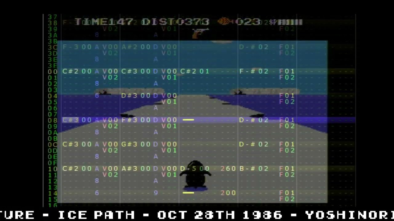 Penguin Adventure | Ice Path | 2A03 | Famitracker