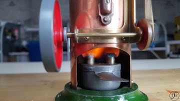 Burnac copper variant model steam engine