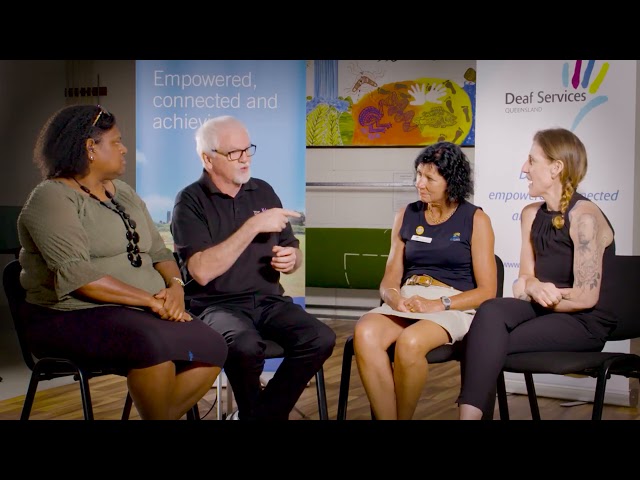 Watch Get Ready Queensland conversations with Deaf Services on YouTube.