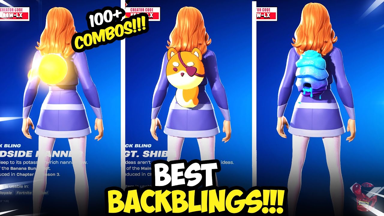 БОЛЕЕ 100 КОМБО НА ЗАДНИЕ ЧАСТИ ДЛЯ ОБЛИКА ДАФНЫ БЛЕЙК В FORTNITE!! 👻🎃 (Mystery Inc)