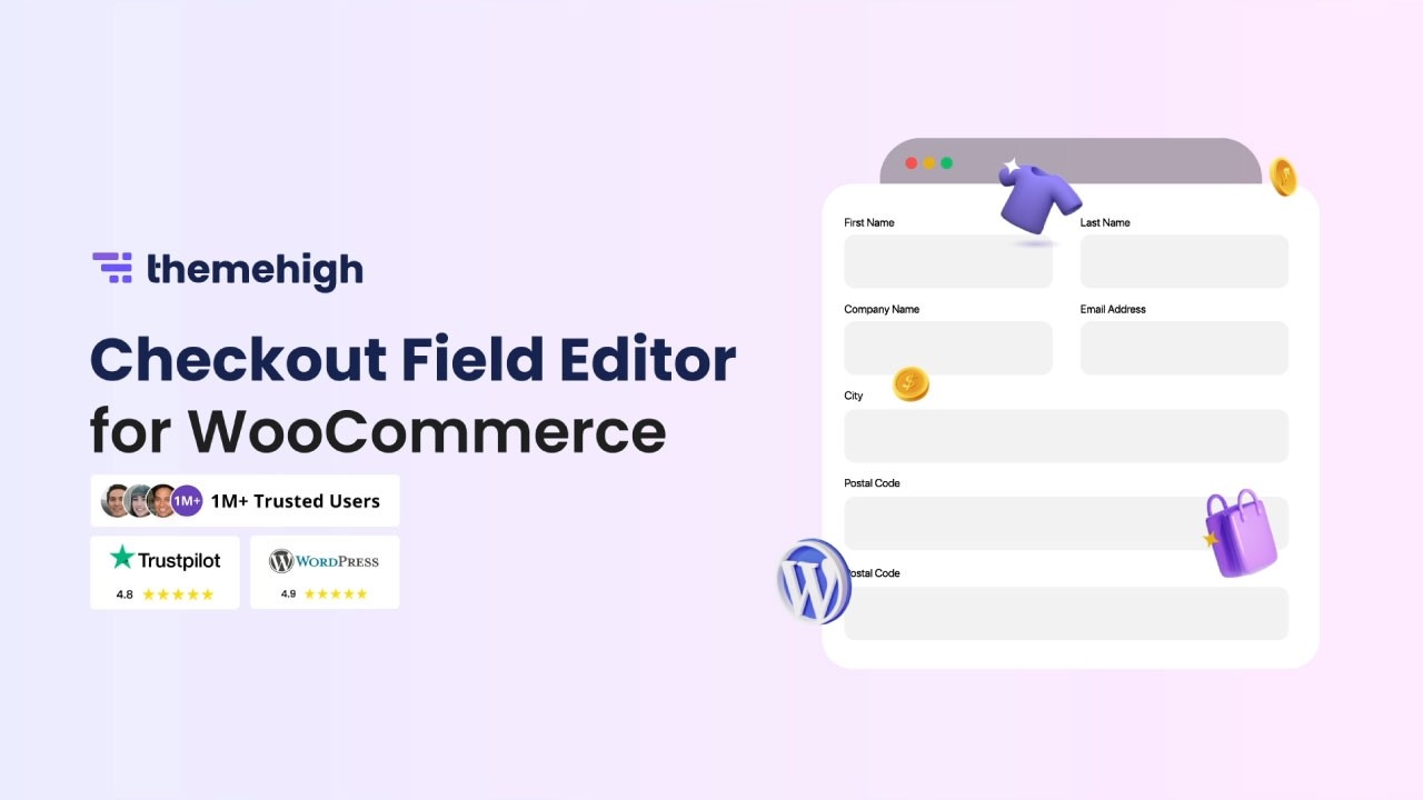 Checkout Field Editor for WooCommerce Pro by Themehigh | 24 Custom ...