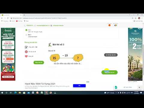 Video Violympic Toán TV Lớp 2 Vòng 6 năm 2021-2022 đạt 1000... - YouTube