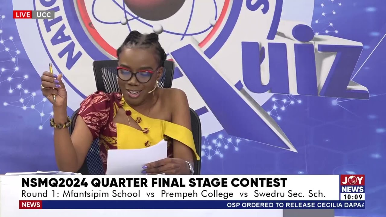 NSMQ2024: Mfantsipim School defeats Prempeh College & Swedru Sec. School to advance to semi-finals