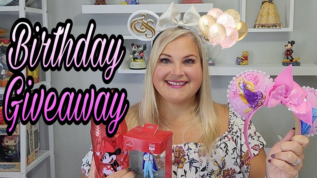 It's my birthday!! A Disney giveaway!Contest Closed