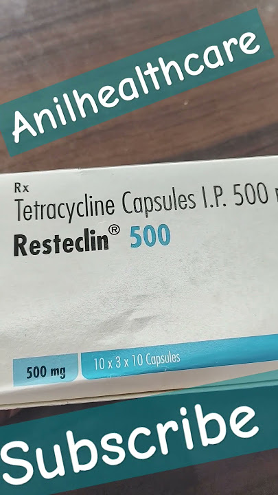 Resteclin 500 uses#antibiotics#capsule#anilhealthcare