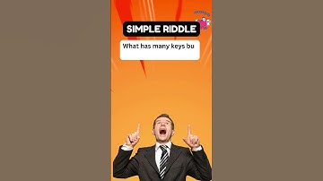 What has many keys but can’t open a single lock ? #riddles #riddlechallenge #riddlegame #riddle