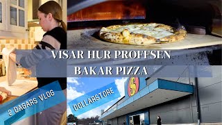 VISAR HUR PROFFSEN (jag) BAKAR PIZZA | 2 dagars vlog