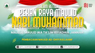 [LIVE] MALAM KETIGA 28TH PEKAN RAYA MAULID NABI MUHAMMAD SAW 1448 H - MAULID AD-DHIYAULLAAMI'
