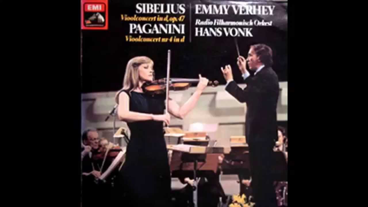 Emmy Verhey - Sibelius Violin Concerto - 3rd movement