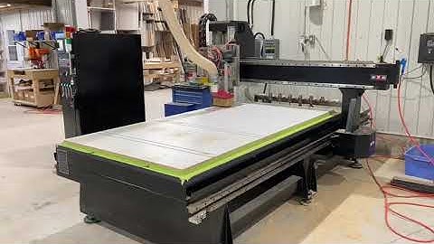 cabinet making feedback from boring head ATC cnc router end user