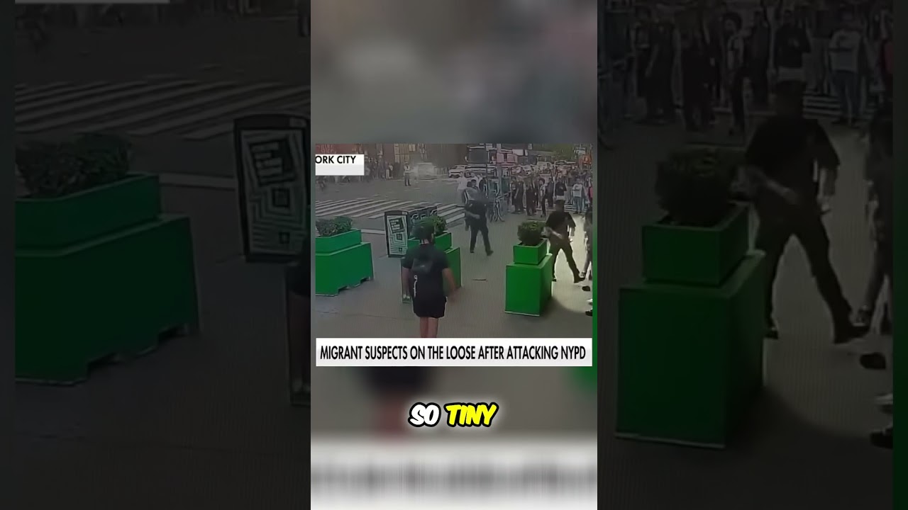 Tiny Suspect, Big Chaos: Street Fight Caught on Camera!