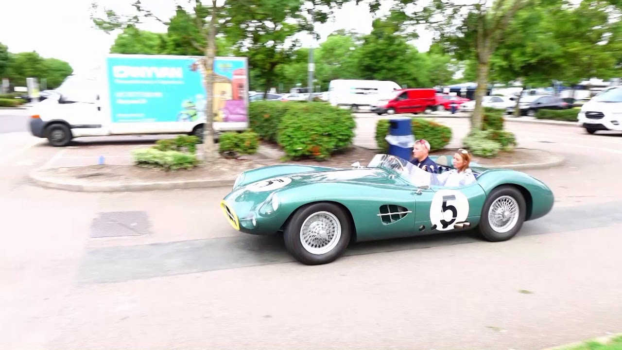 DBR1 Replica Aston Martin at Warwick Services