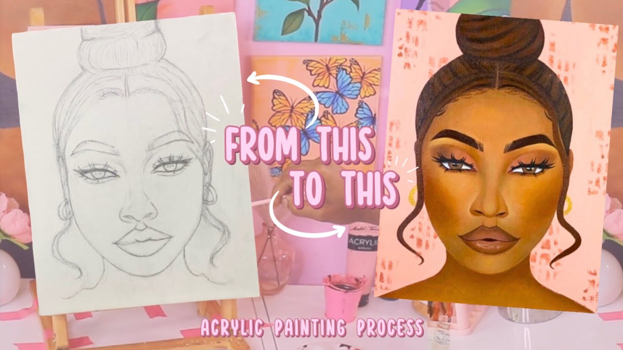 How I Bring My Paintings to Life | Full Process