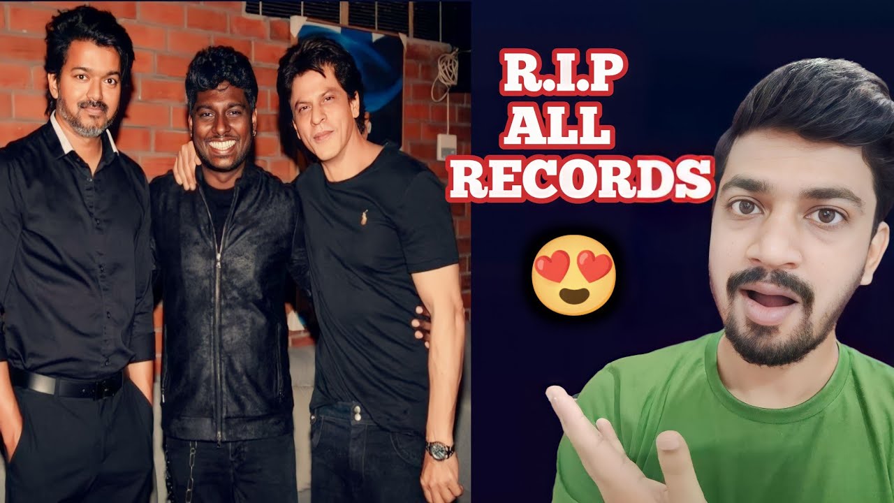 Shahrukh Khan - Atlee - Thalapathy Vijay Viral Sensation Pic | Thalapathy Vijay in Jawan | 