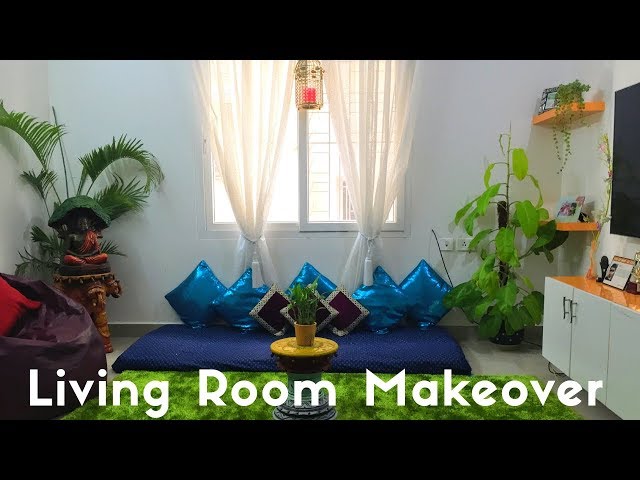 Small Indian Living Room Makeover