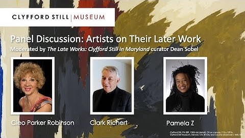 Panel Discussion: Artists on Their Later Work