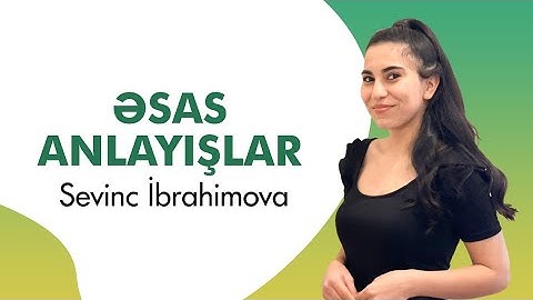 Əsas Anlayışlar | İnformatika | Sevinc İbrahimova