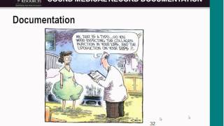 Sound Medical Record Documentation