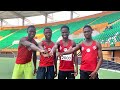 Ghana win u18 boys 4x100m final at 5 nation athletics championship abidjan2024