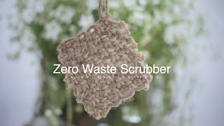 Zero Waste Dish Scrubber - Basic Macramé