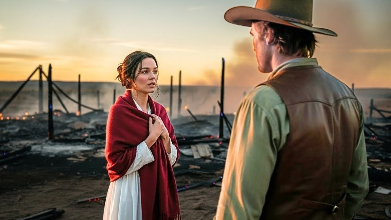 “¿Lo Perdiste todo en el Incendio?” — Dijo el Ranchero a la Viuda...“Me Quedaré hasta Verlo en Pie”