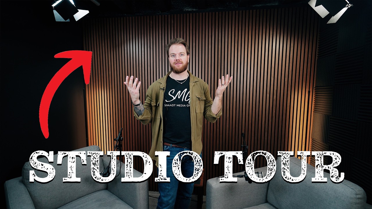 New Studio Tour | Snaadt Media Group
