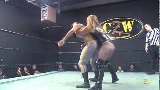 Isla Dawn Roundhouse Kick into Half Nelson Suplex (Finisher)