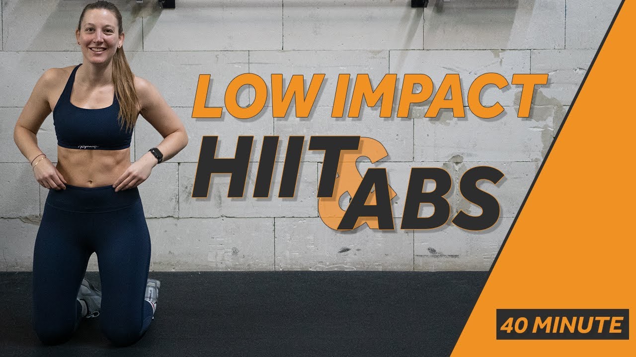 Full Body Shaping | 40 Min Low Impact HIIT & ABS workout | no jumping ...