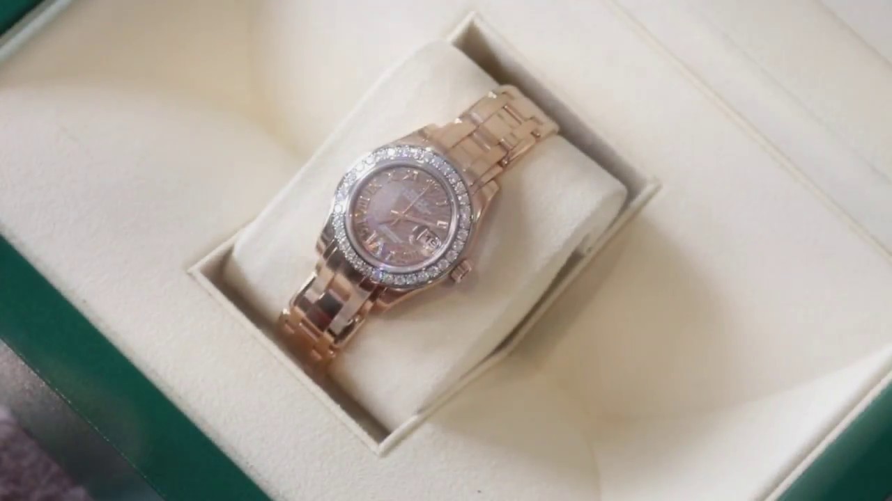 rolex pearlmaster 34 rose gold