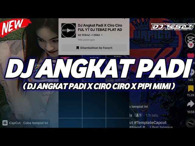 DJ Angkat Padi X Ciro Ciro - Viral Sound Tiktok [Arya | Template] • DJ Tebaz X Nabil Sergio class=