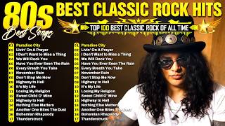 Guns N' Roses, ACDC, Bon Jovi, Metallica, Nirvana, Queen 🎶 Classic Rock Songs 70s 80s 90s Full Album