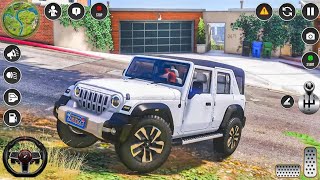 Jeep 4x4 Offroad Driving Simulator 2024 - Luxury SUV Prado Stunts Driver 3D - Android GamePlay screenshot 2