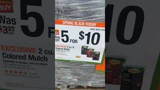 $2 mulch is back #LowesPartner