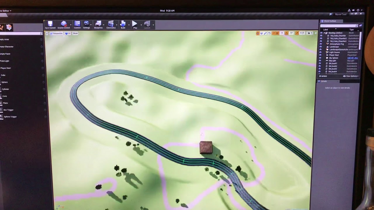 Rover Sim: a video game for my robot. - YouTube