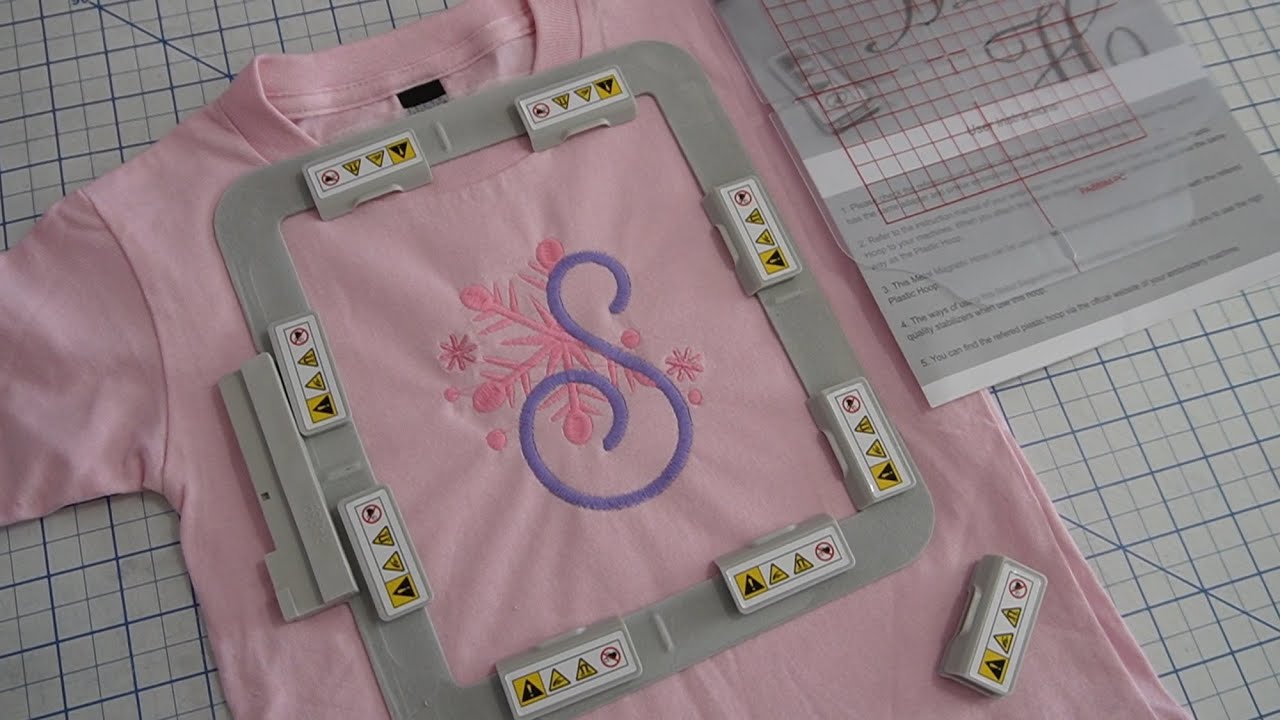 SEWTECH 6x6 Magnetic Embroidery Hoop Demo for Husqvarna Viking | Faster Hooping, Stable Stitches