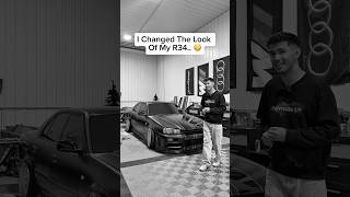 I CHANGED the look of my R34 Skyline..