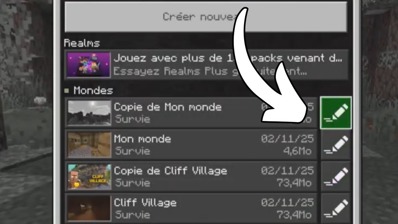 Comment récupérer un monde Minecraft supprimé - YouTube