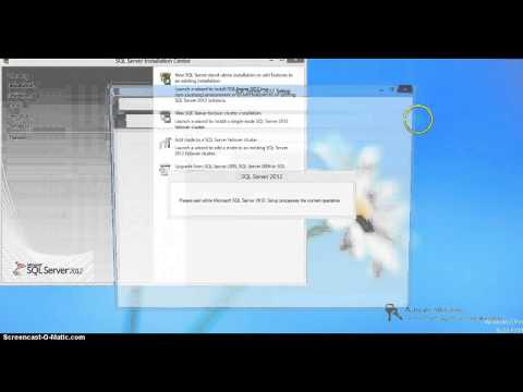 Install SQL Server 2012 on Windows 8