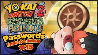 U.S PASSWORDS) Yo-Kai Watch - 5 Star Coin Passwords! (As of 4/12