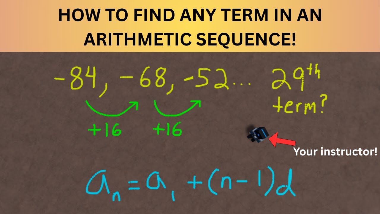 Arithmetic sequences explained on Roblox! How to find any term. - YouTube