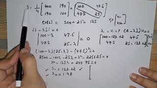Principal Component Analysis with Solved Example || Step-by-Step