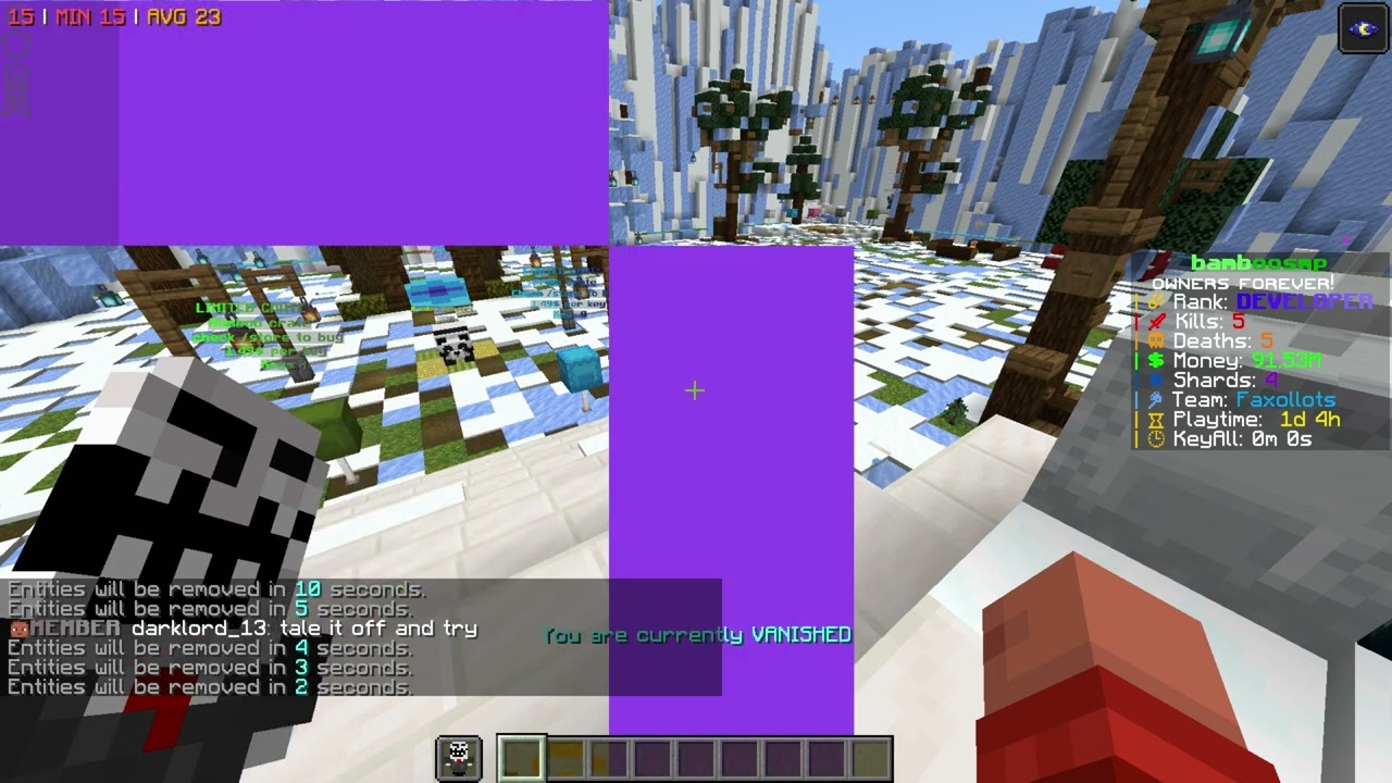 I destroyed a Toxic pay 2 win Minecraft server