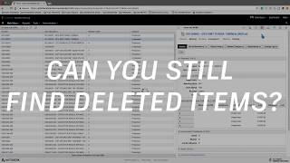 Fusion Lifecycle:  How to Delete (and Find Deleted) Records