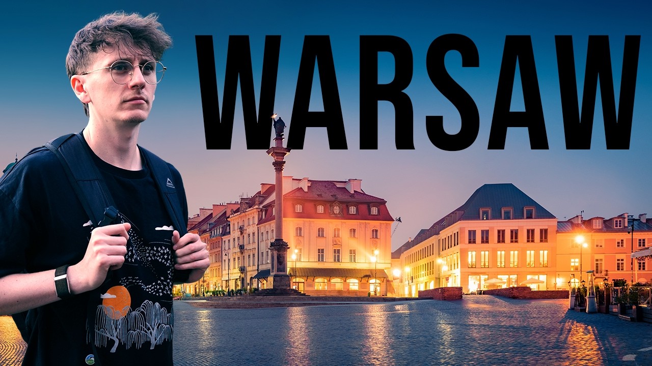 Solo Exploring Warsaw, Poland at 5am