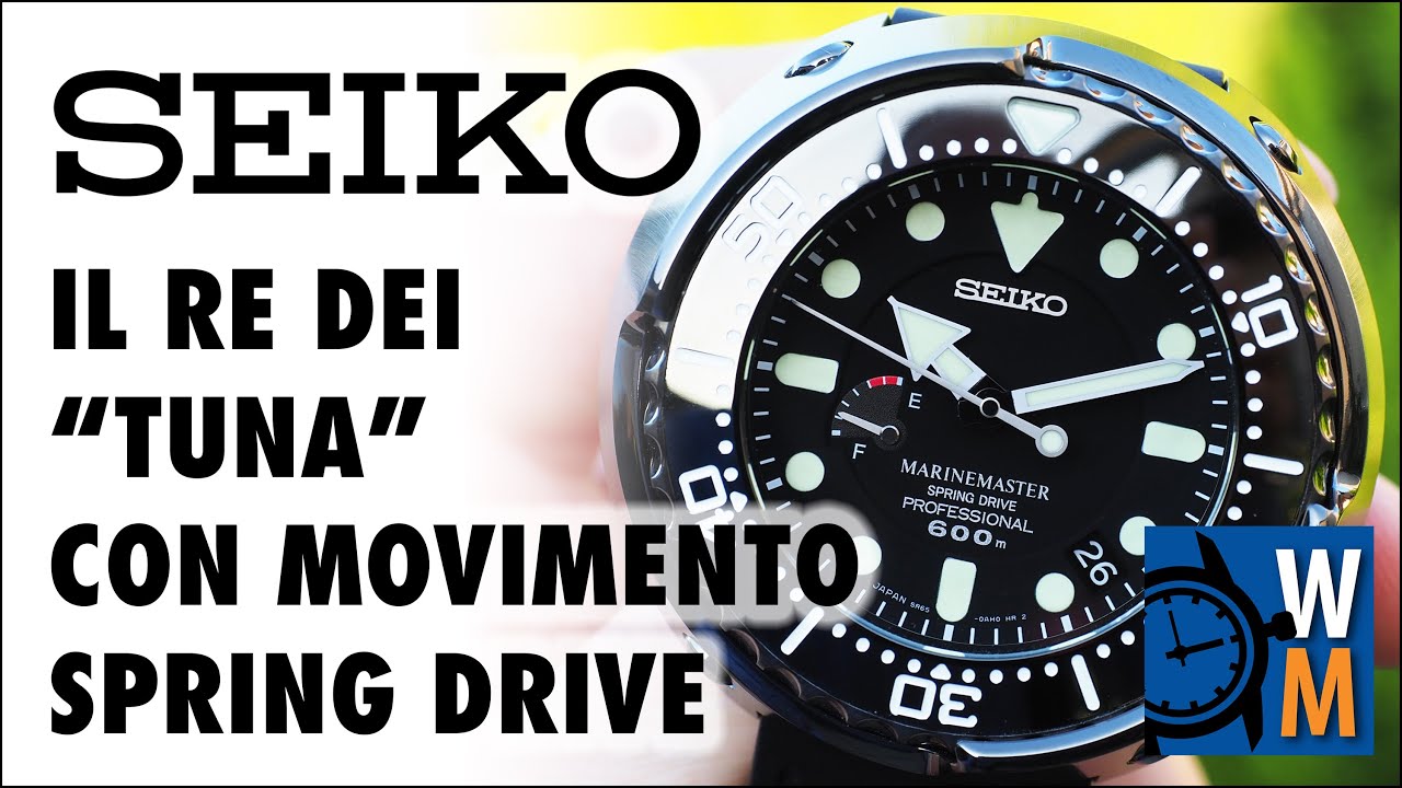 Seiko Prospex SBDB013 Spring Drive, la recensione del Re dei Tuna - YouTube