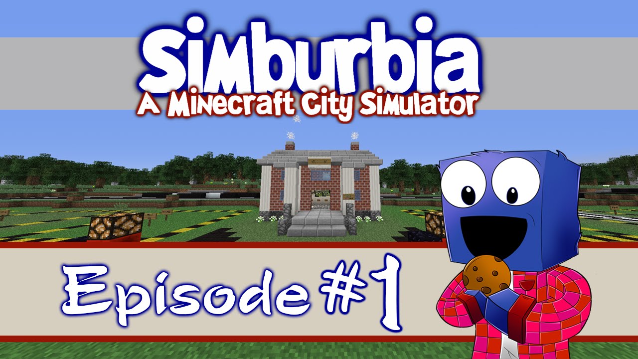 Simburbia With MoNsTAZz #1- Starting The City! [Sim City In Minecraft]