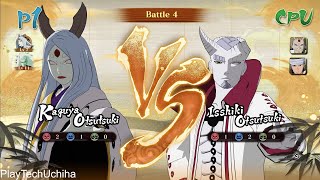 KAGUYA AND (THE BEAST ) MADARA🤩 ,.VS., ISSHIKI/HAGOROMO AND ASHURA🤩